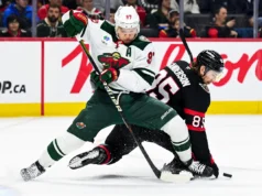 Hartman marcou duas vezes para levar o Wild à vitória por 4 a 1 sobre os Senators