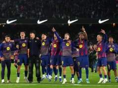 Quem ganhou o prêmio de melhor jogador em campo no Barcelona x Espanyol?