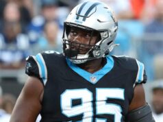 Derrick Brown dos Panteras está progredindo nas sessões de offseason