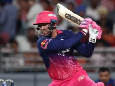 Royals perseguiu 223 em sua primeira derrota para Punjab