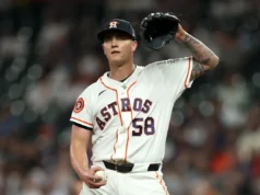 Astros colocam SP Hunter Brown na IL de 15 dias