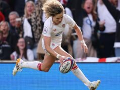ASSISTIR: Seis Nações Femininas – Race vence Kildune para marcar o quinto try da Inglaterra contra a Irlanda
