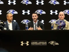 Eric DeCosta vê 197 jogadores selecionados no Draft de 2026 da NFL