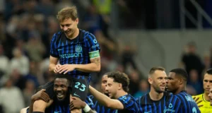 O Inter de Milão ultrapassou o Cagliari e deu um passo mais perto do título da Série A