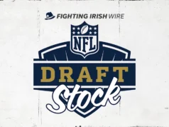 Especialistas em draft têm 3 jogadores do Notre Dame em simulações do primeiro turno de 2027