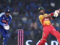 Índia no Zimbábue em 2026