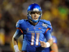 O tributo criativo de Boise State ao lendário Kellen Moore, Ashton Genty