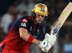 Bethel falhou quando Gujarat venceu RCB na linha de captura