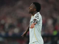 Relatório: Vinicius Jr, estrela do Real Madrid, diz a Jude Bellingham para ‘calar a boca’ por causa de um passe perdido