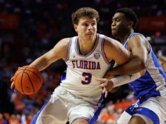 O centro de basquete da Flórida, Micah Handlogten, entrará no portal de transferências