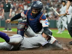 Hunter Goodman lidera Rockies na vitória sobre Astros por 3-2 e derrapa em 6 jogos