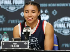WNBA Draft 2026: A estrela da UConn, Aji Fade, foi selecionada em primeiro lugar geral pelo Dallas Wings