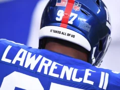 John Harbaugh, do New York Giants, abordou a situação de Dexter Lawrence