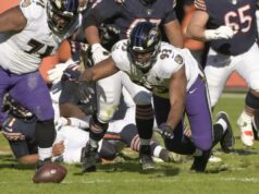Calais Campbell e Baltimore Ravens concordaram com um contrato de 1 ano