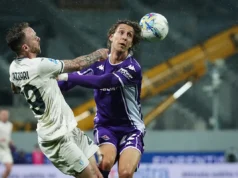 Fiorentina vence a Lazio e acaba com temores de rebaixamento na Série A