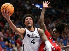 PJ Haggerty está se transferindo do Kansas State para o Texas A&M, jogando na 5ª escola em 5 temporadas.