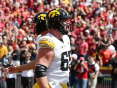 Dois OLs de futebol de Iowa entre os 100 melhores candidatos ao draft da NFL da CBS Sports