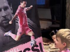 Messi está chegando! Seus fãs, incluindo Gill, estão prontos