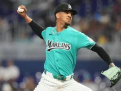 Marlins vence os Brewers por 5-3 sobre Perez Misiorowski para impedir a queda de 4 jogos
