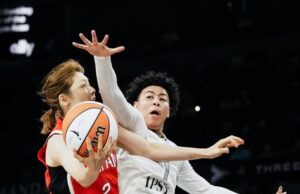 Imagem TST: Ases venceram o Japão por 94-78 na Michelob Ultra Arena