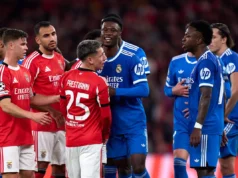 Extremo do Benfica explica lado da briga com Vinicius: ‘Suspenderam-me sem provas’