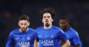 Vitinha, do PSG, fará ressonância magnética devido a lesão no tornozelo