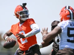 Shadeur Sanders fez representantes do time principal no primeiro treino de Todd Monken nos Browns – mas ele não foi o único