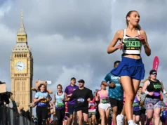 Marcos de Londres atraem milhares de corredores para a meia maratona