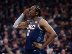 Jalen Williams sofreu uma lesão no tendão da coxa na vitória do OKC no jogo 2 sobre o Suns