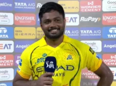 Sanju Samson, do CSK, agradece ‘pessoa de sorte’ depois do século, e não é sua esposa