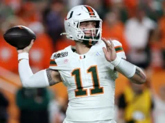 Perfil Draft da NFL 2026: Carson Beck (quarterback, Miami)