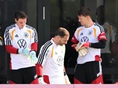 Alexander Nubel questionado sobre o goleiro alemão Bayern de Munique