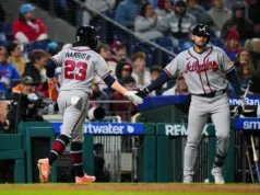 Michael Harris II lidera Braves na vitória sobre Phillies por 4 a 2 em uma varredura de 3 jogos