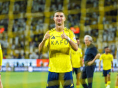 O gol de Ronaldo ampliou a vantagem do Al-Nasr SPL para cinco pontos