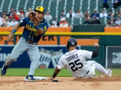 Tigers 4, Brewers 12: problemas defensivos e um bullpen afundando Tigers