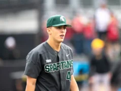 O beisebol do estado de Michigan ganhou uma vitória na série B1G sobre Washington