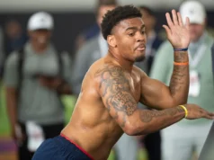 Draft simulado completo de 7 rodadas da ESPN envia Keldrick Faulk para Seahawks na 32ª posição