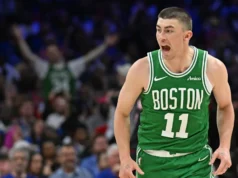 Joel Embiid retorna, mas Pritchard, Tatum Story e Celtics do Boston chegam à vitória, liderando a série por 3-1