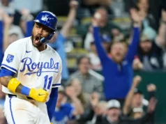 Royals quebra uma seqüência de 8 derrotas consecutivas enquanto Garcia marca em campo selvagem para vitória por 6-5 sobre Orioles