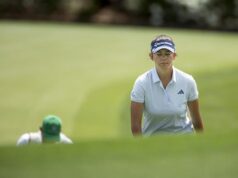 Asterisk Talley recebe uma palestra estimulante de Bryson DeChambeau após a queda da ANWA