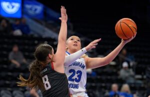 O basquete feminino da BYU fez sua primeira saída no portal de transferências da entressafra