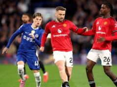Luke Shaw se levantou para contar contra o Chelsea