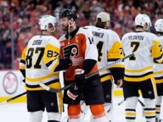 A temporada dos Penguins terminou em desgosto, pois eles dominaram o OT, mas perderam