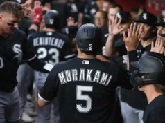 Murakami permaneceu em brasa enquanto o White Sox avançava na vitória por 11-5