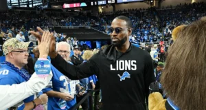 Calvin Johnson anunciará a escolha do Lions no draft da NFL