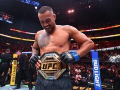 Wahlberg surpreende Prochazka apesar de uma lesão no joelho enquanto Trump observa