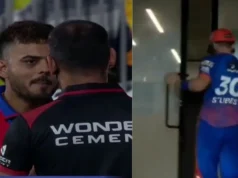 IPL 2026: Nitish Rana punido por ‘obscenidade audível’ após discussão do árbitro em CSK vs DC