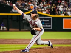 Grant Holmes flerta com o no-hitter na vitória do Braves sobre o Diamondbacks por 2 a 0
