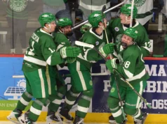 Aberdeen Wings empurra Bismarck Bobcats para o jogo 5 em sua série de playoffs