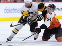 Playoffs da NHL: Flyers venceram Penguins no thriller OT para avançar para a segunda rodada
